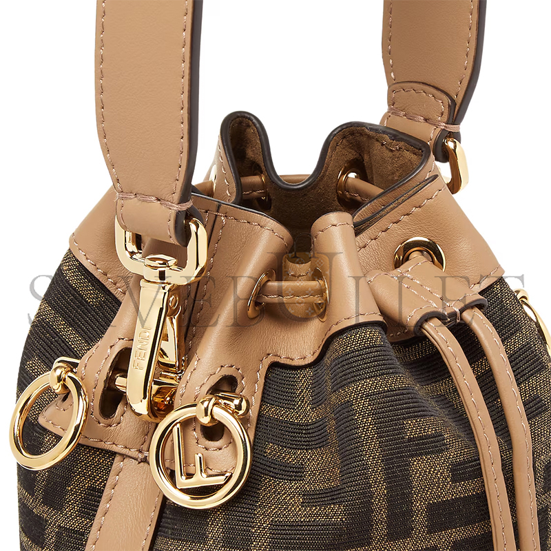 F**di mon tresor fabric brown 8bs093alp3f1aoe (18*14*12cm)